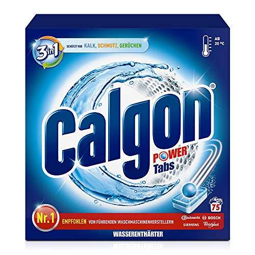 Calgon-Pulver oder Tabs mit Coupon und Sparabo zum guten Preis bei Amazon