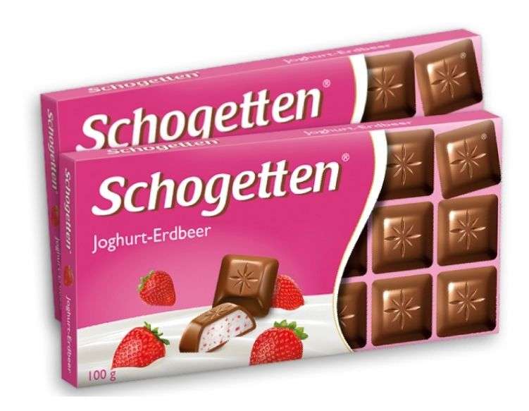 [Krone-Testabo] 2 Tafeln Schogetten Joghurt-Erdbeer GRATIS