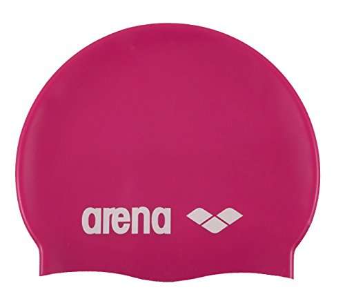 ARENA Classic Silikon Unisex Badekappe für Damen und Herren pink oder violett