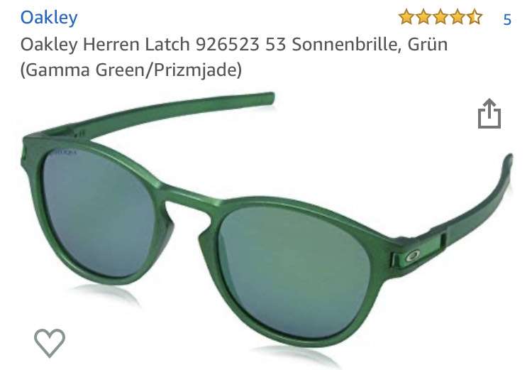 Oakley Herren-Sonnenbrille in grün