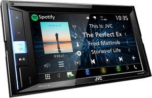 JVC KW-M450BT Digital-Media-2-Din-Autoradio mit 15,7cm Touchscreen (2X USB, Bluetooth Freisprecheinrichtung, Android- und Spotify Control)
