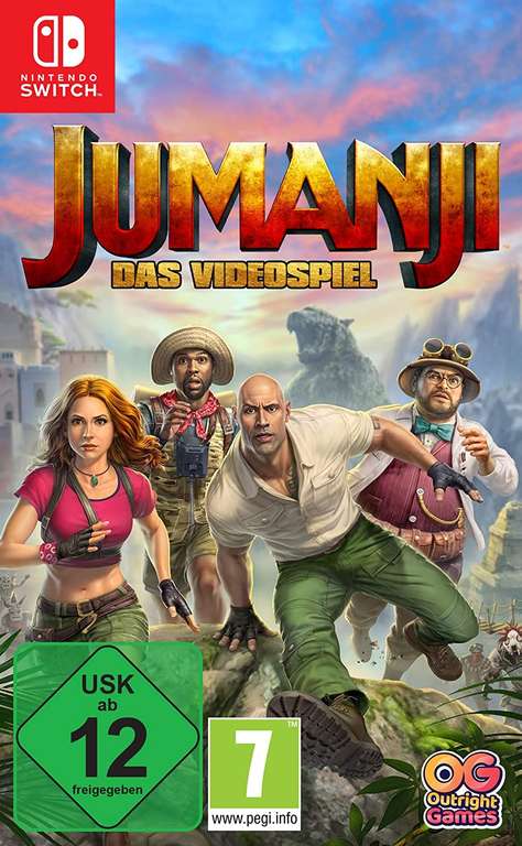 [Amazon] Jumanji für PS4/Switch um 29,99€ statt (38,99€)