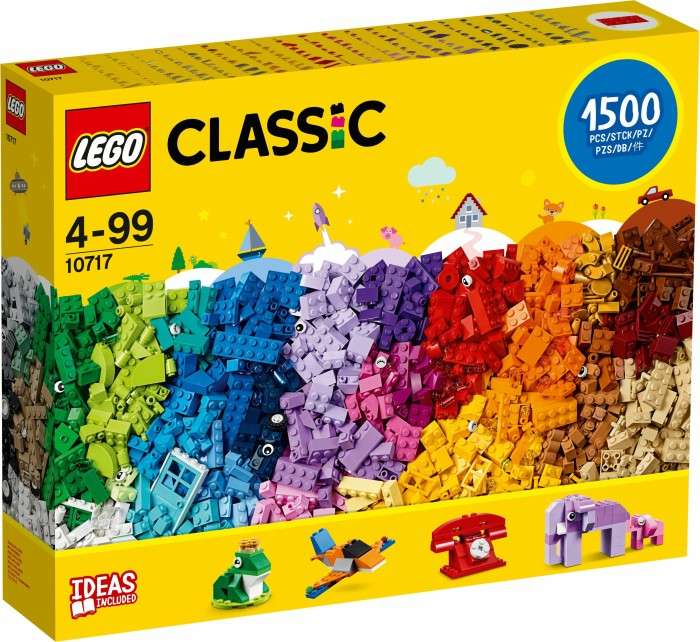 LEGO Classic 1500 Teile Extragroße Steinebox (10717)