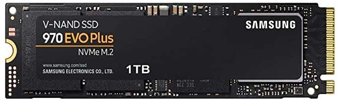 Samsung 970 EVO Plus 1 TB NVMe M.2 Interne SSD