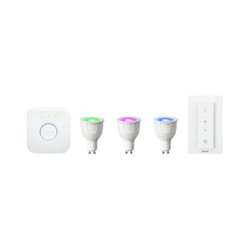 Philips Hue White and Color Ambiance GU10 6.5W Starter-Kit