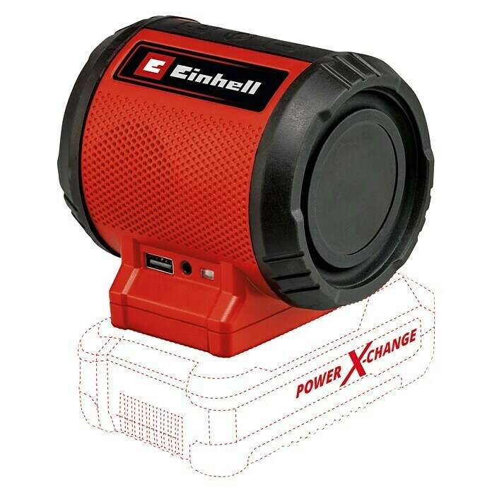 Einhell Power X-Change Bluetooth-Lautsprecher TC-SR 18 Li BT Solo