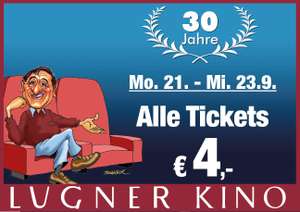 [Lugner City] Lugner Kino alle Karten 4€ / -20% auf alles in 40 Shops / -30% auf alles in den Gastrobetrieben