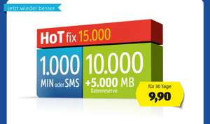 HoT fix jetzt mit 2 GB mehr (insgesamt 15 GB)