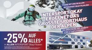 Intersport Okay -25% auf alles*