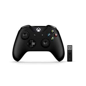 Microsoft Xbox One Wireless Controller mit Wireless Adapter für PC (4N6-00002)