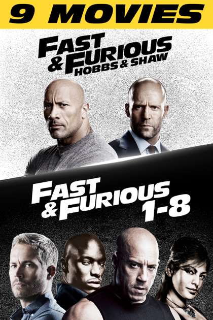 [iTunes] Alle 9 Fast & Furious Filme 4K HDR/DV