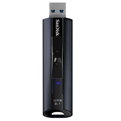 SanDisk Extreme PRO USB 3.1 Solid State Flash-Laufwerk 128GB, Lesen mit 420 MB/s, Schreiben mit 380 MB/s