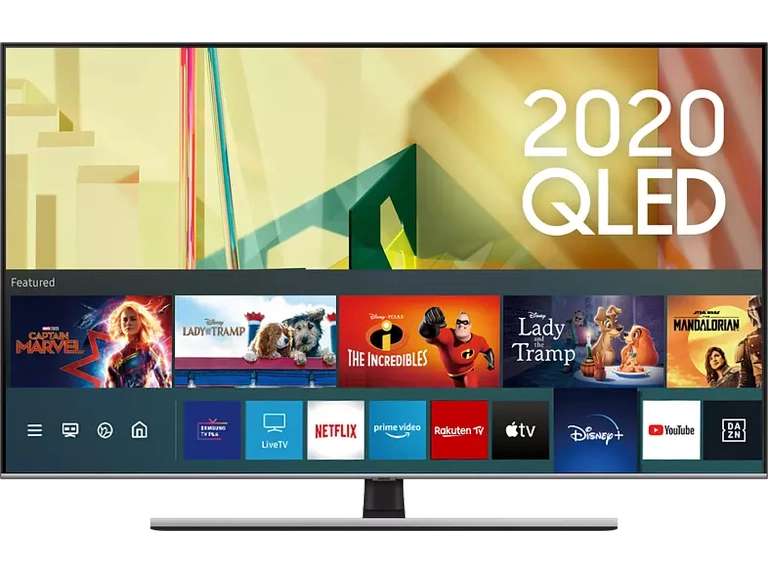 SAMSUNG Q75T (2020) 55 Zoll 4K Smart TV QLED Fernseher