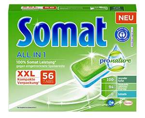 56x Somat "All in 1 Pro Nature" Spülmaschinen-Tabs