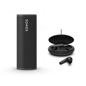 Sonos Roam + Belkin Soundform True Wireless Earbuds