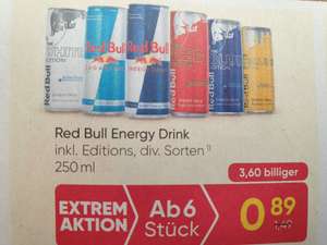 Red Bull 250ml um 0.89€ beim Merkur ab 6 Stück
