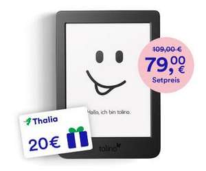 tolino Page 2 E-Reader + 20€ Geschenkkarte