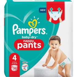 Pampers Baby Dry in 1+1 Aktion um 15 Cent/Stück