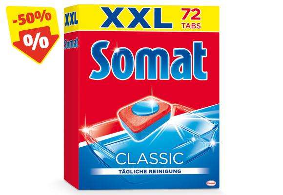 Hofer -50% - SOMAT Classic Tabs, 72 Stk.