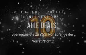 Rollei-Online-Shop 10-jähriges Jubiläum