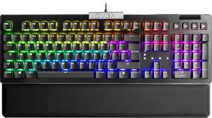 EVGA Gaming Tastatur Z15, RGB, Kailh Speed Silver Switches