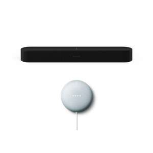 Sonos Beam (2. Gen) mit Google Nest Mini zum Bestpreis