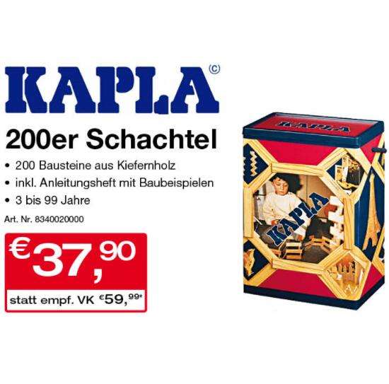KAPLA Sale (Abholung ohne VSK möglich in Tirol)