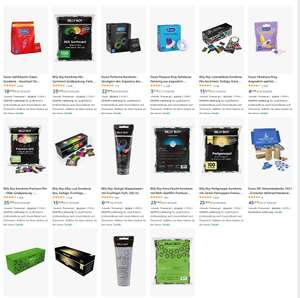 Sinnliche Produkte von Billy Boy und Durex (Amazon Black Friday Angebote)