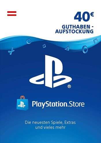 40€ Playstation Guthaben (PS+ Jahresabo um 33,99€)
