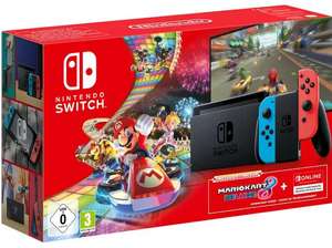 Nintendo Switch (rot/blau) + Mario Kart 8 Deluxe