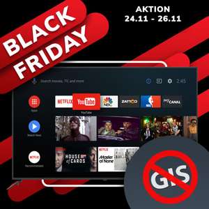 Ka-Gis: KAGIS 43", 58" oder 65" 4K GIS befreite Fernseher ab 24.11