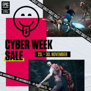 Epic Games Cyber Week Sale