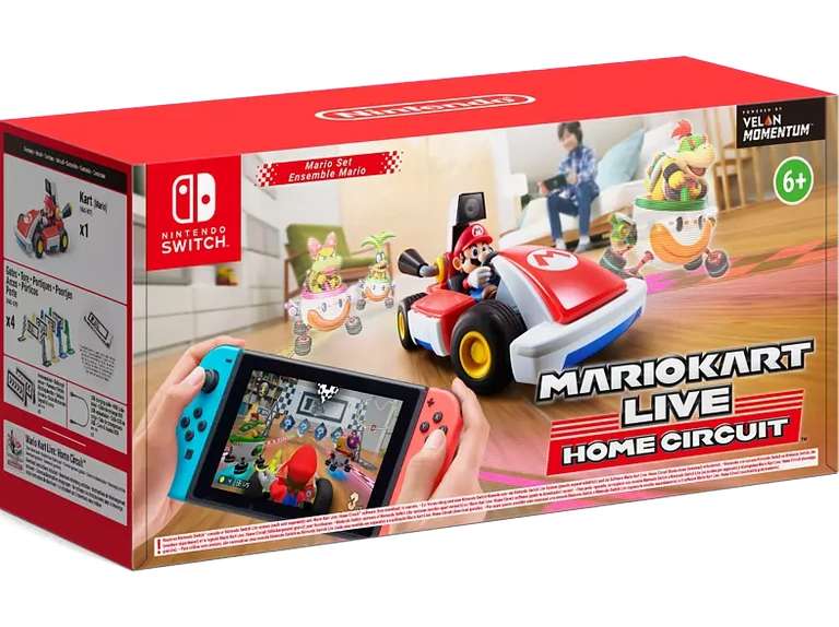 "Mario Kart Live: Home Circuit - Mario (Code in the Box)" oder "Mario Kart Live: Home Circuit - Luigi (Code in the Box)" (Nintendo Switch)
