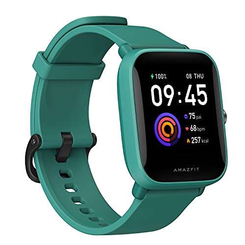Amazfit Bip U Smartwatch 1,43" Fitness Tracker mit 60+ Sportmodi