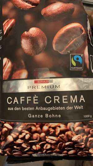 [Maximarkt] Spar Premium Cafe Crema Bohnencafe 1kg