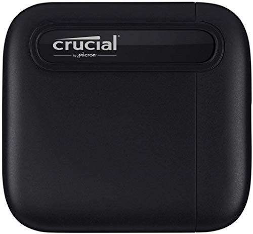 Crucial X6 Portable SSD 2TB, USB-C 3.0