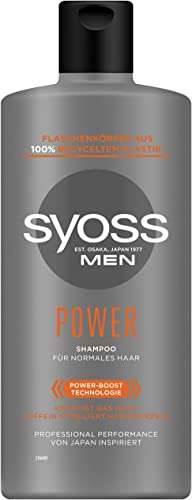 5x 440ml SYOSS Koffein Shampoo Men Power (und andere Sorten)