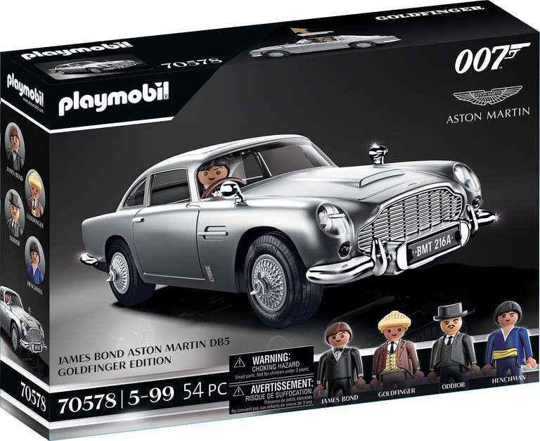 playmobil James Bond - Aston Martin DB5 - Goldfinger Edition