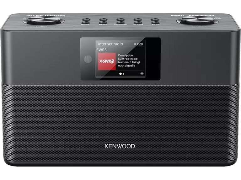 KENWOOD. Smart-Radio CRST100SB mit DAB+, Internetradio, UKW, Bluetooth, USB, Farbdisplay