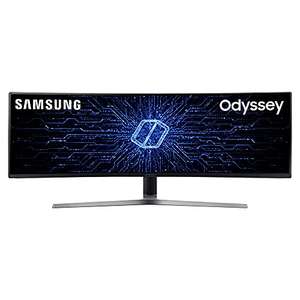 Samsung Odyssey Ultra Wide Curved Gaming Monitor, 49" QLED, 144Hz