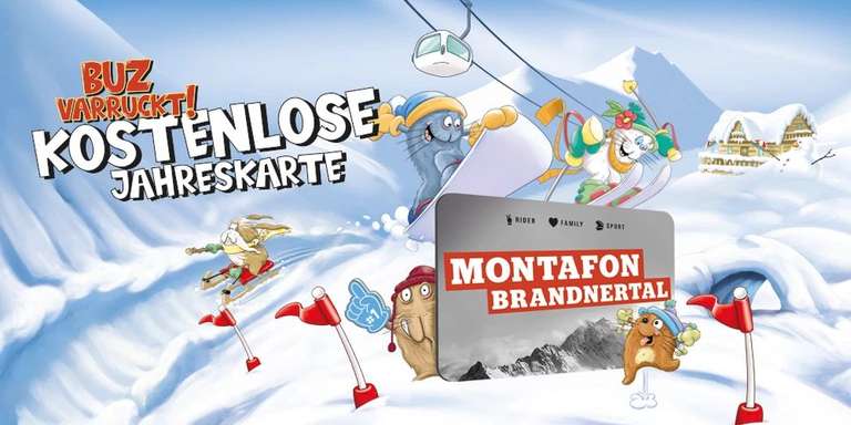 Winterpool Montafon Brandnertal **Kostenlose statt 338€ Jahreskarte für Kinder bis 10 Jahre