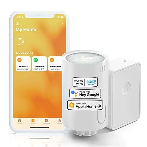 Meross "Smart Heizkörperthermostat" inkl. Hub (HomeKit/Google Home/Alexa)