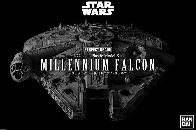 Revell 01206 Star Wars Millenium Falcon Perfect Grade (Bandai) Bausatz 1:72