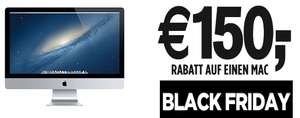 Black Friday: 150 € Sofortrabatt auf ausgewählte Macs bei MacTrade