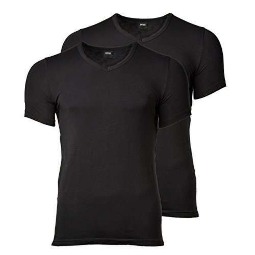 BOSS Herren T-Shirt VN 2P CO/EL Zweier-Pack T-Shirts / Größe S-XXL
