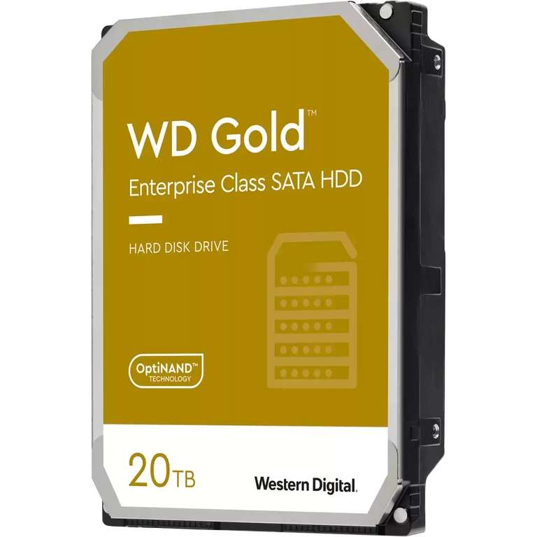 Western Digital WD Gold 20TB, 512e, SATA