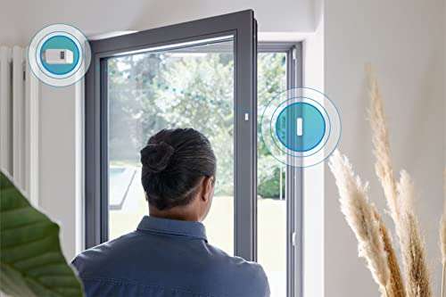 Bosch Smart Home Tür-/Fensterkontakt II, Schließ-/Öffnungssensor 3er-Pack