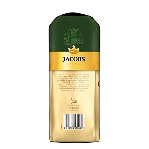 1kg Jacobs Kaffeebohnen Expertenröstung Crema Gold Kaffeebohnen