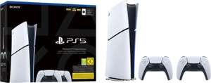 Sony PlayStation 5 Slim Digital Edition - 1TB inkl. 2 Controller