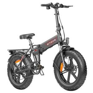 ENGWE EP-2-PRO elektrisches Faltrad, 250W Motor, 48-V-13-Ah-Batterie, max. 25km/h 120 km Reichweite – Schwarz